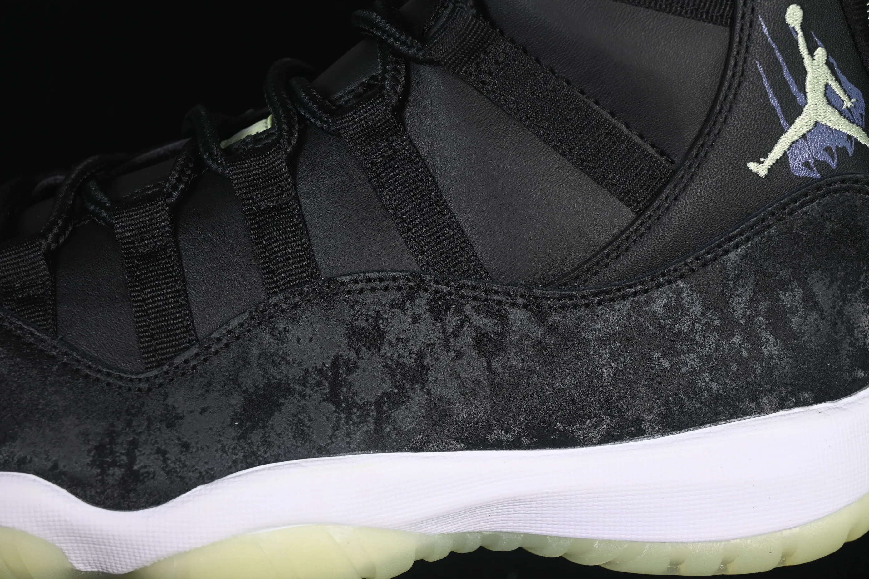 All categories Air Jordan Jordan series basketball shoes Air Jordan 11 F version Air Jordan 11 Retro "Inner Beast" AJ11 Joe 11 luminous black swan IB1378-001
